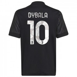 Camisola Juventus Paulo Dybala 10 Equipamento Segundo 2021-2022 Manga Curta